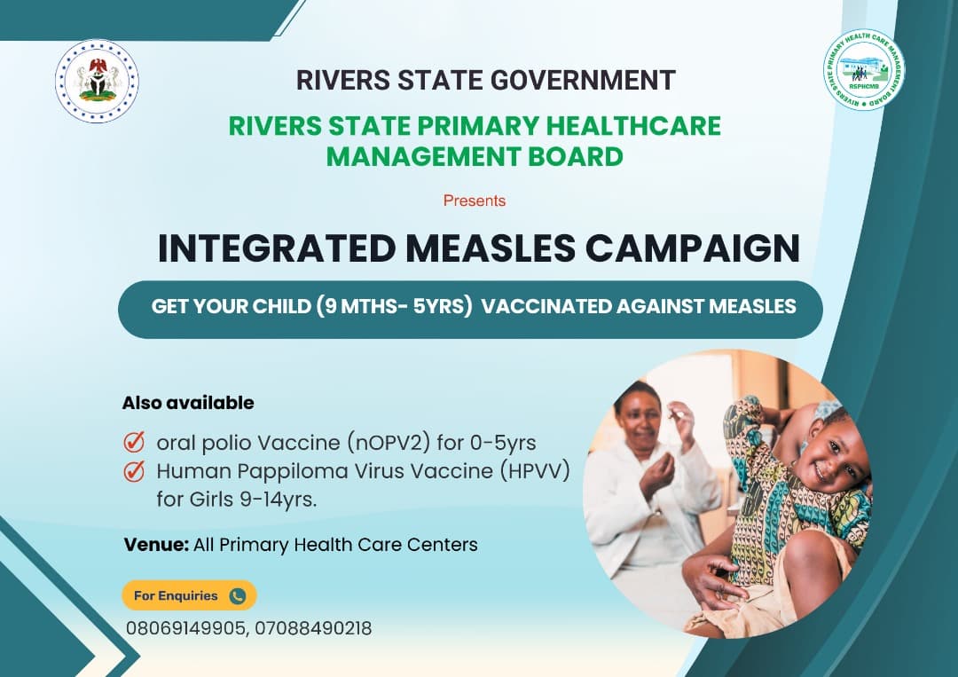 Integrated Measles Campaign Begins!
