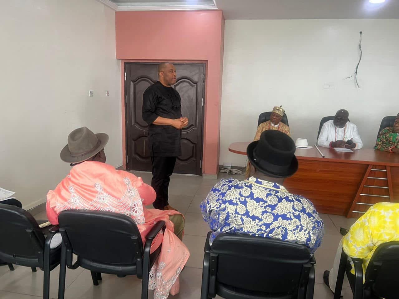 Courtesy call to the Council of Chiefs